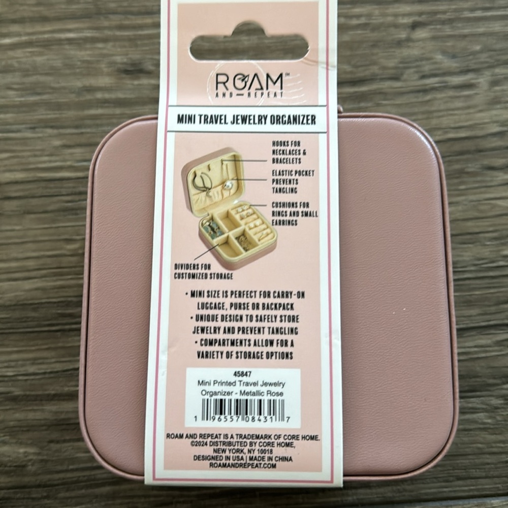 Mini TRAVEL JEWELRY ORGANIZER - Picture 6 of 6